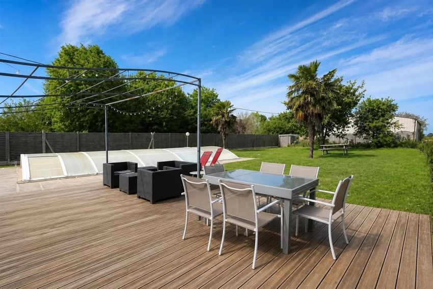 Image Terrasse à  maison individuelle de Retiers