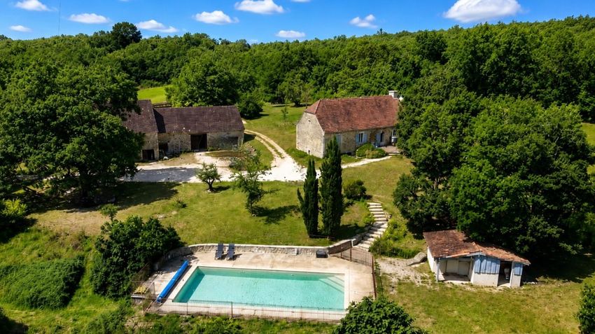 Image Piscine à  maison individuelle de Cressensac-Sarrazac