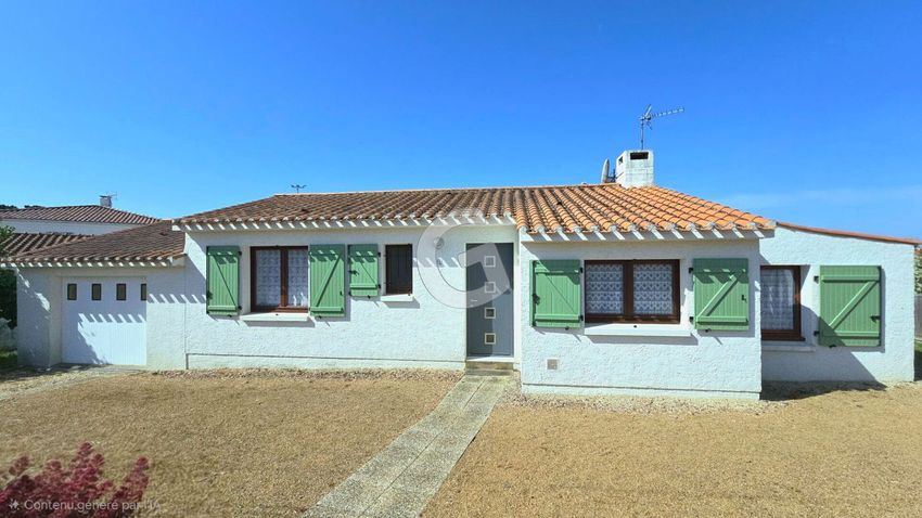 Image Façade à  maison individuelle de Jard-sur-Mer