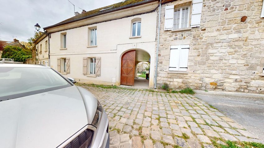 Image Façade à  maison mitoyenne de La Ferté-Milon