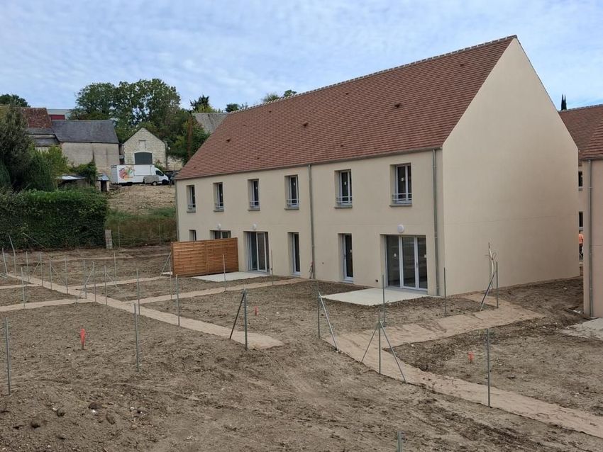 Image Façade à  maison individuelle de Sainte-Maure-de-Touraine