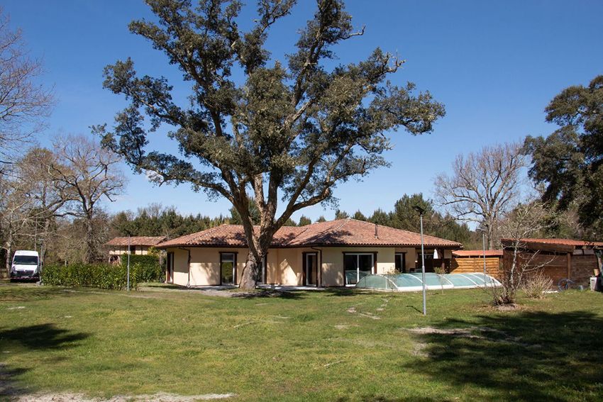 Image Façade à  maison individuelle de Lévignacq