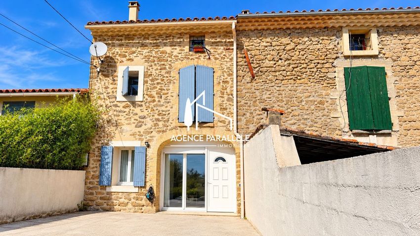 Image Façade à  maison individuelle de Entraigues-sur-la-Sorgue