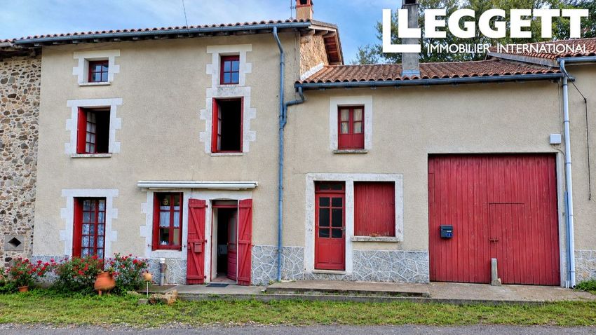 Image Façade à  maison individuelle de Lésignac-Durand