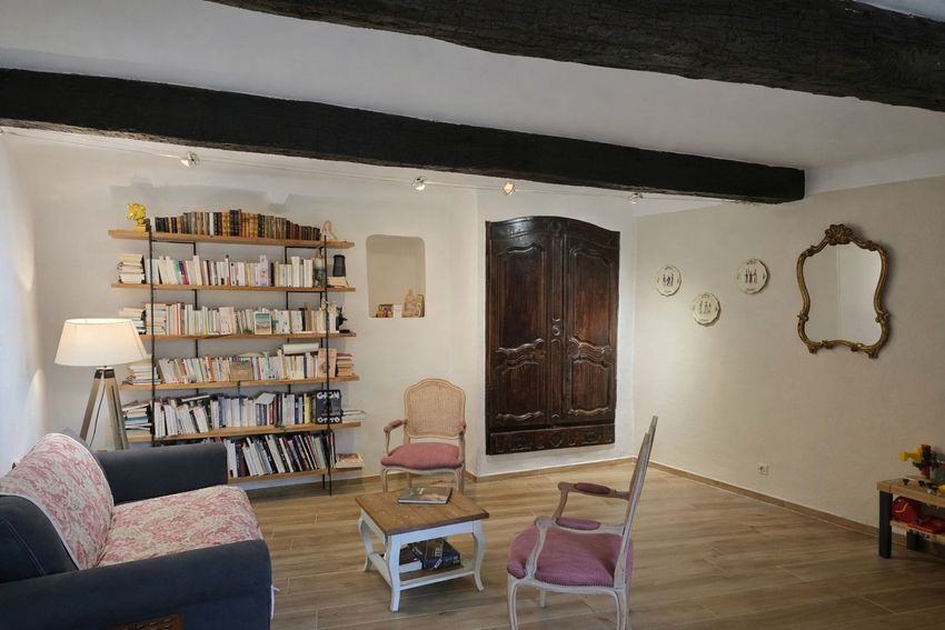 Image Salon à  maison de village de La Motte