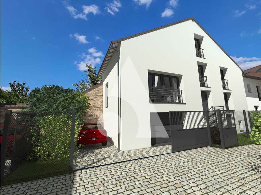 Image Façade à  maison individuelle de Carrières-sous-Poissy