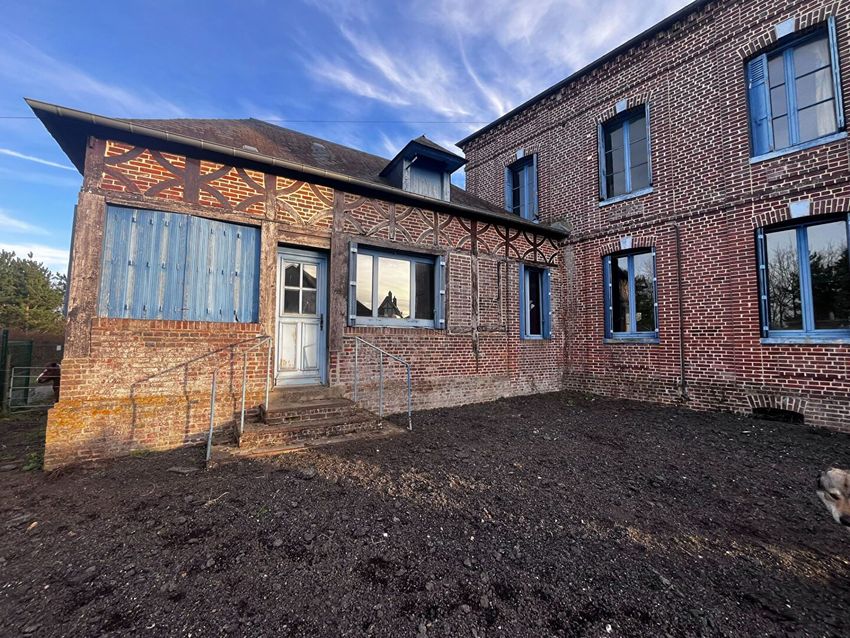 Image Façade à  maison individuelle de Brémontier-Merval