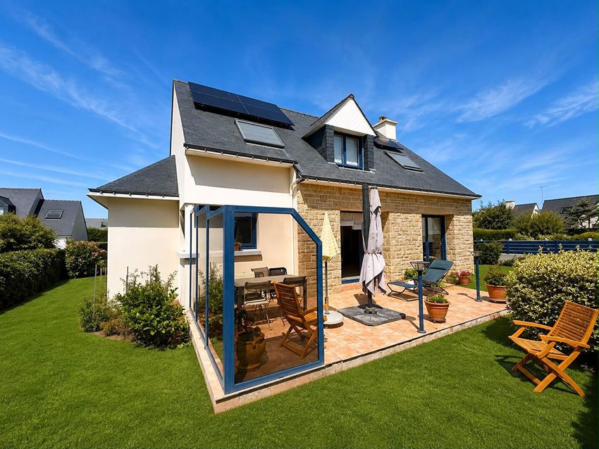 Image Façade à  maison individuelle de Quiberon