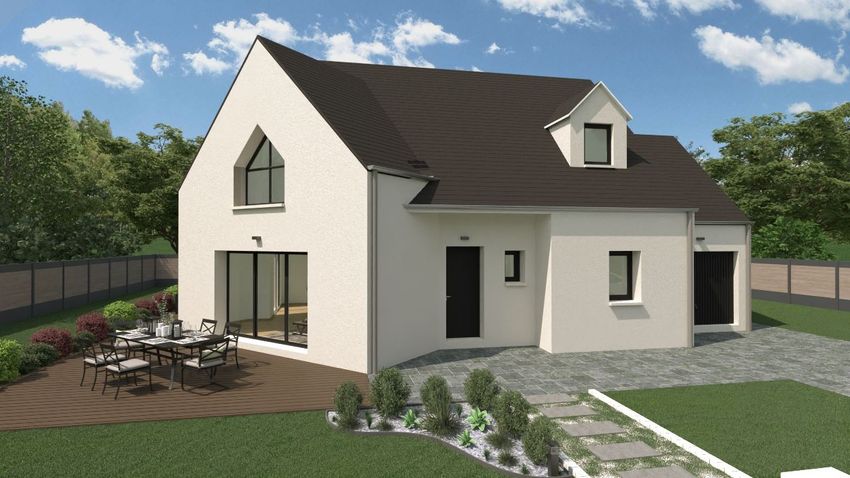Image Façade à  maison individuelle de Beuzeville