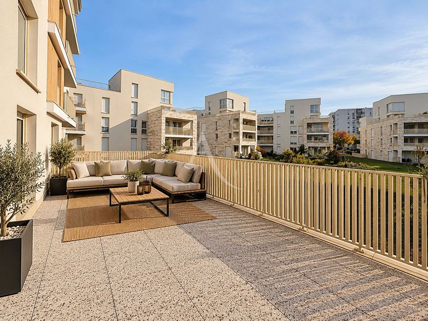 Image Terrasse à appartement de Meaux