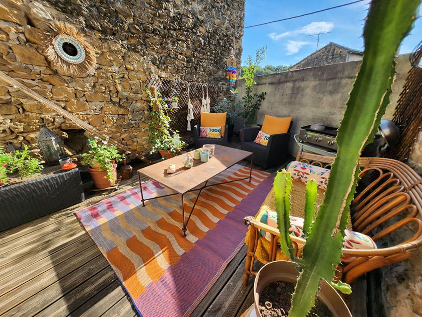 Image Piscine à  maison mitoyenne de Bédarrides