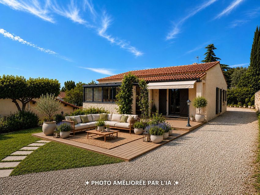 Image Façade à  maison individuelle de Allauch