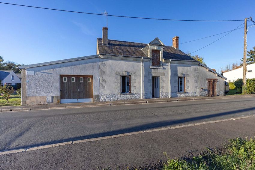 Image Façade à  maison individuelle de Chémery
