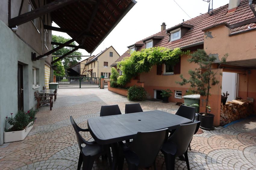 Image Terrasse à  maison individuelle de Bartenheim