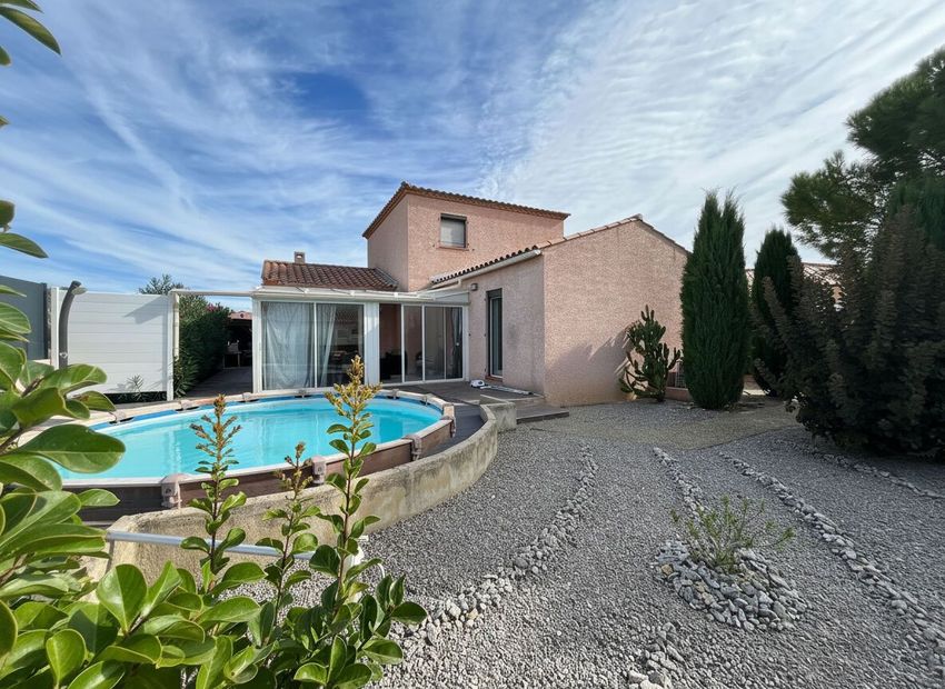 Image Piscine à  maison individuelle de Olonzac