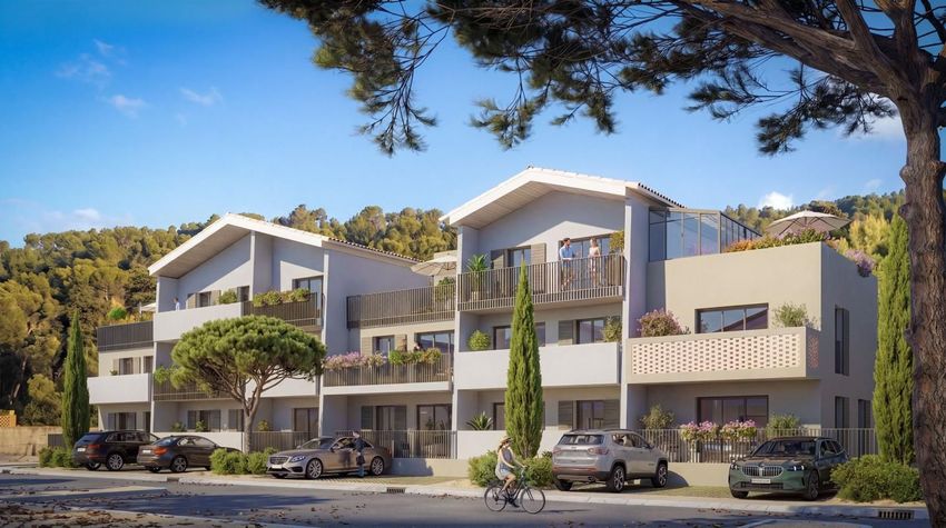 Image Façade à appartement de Leucate