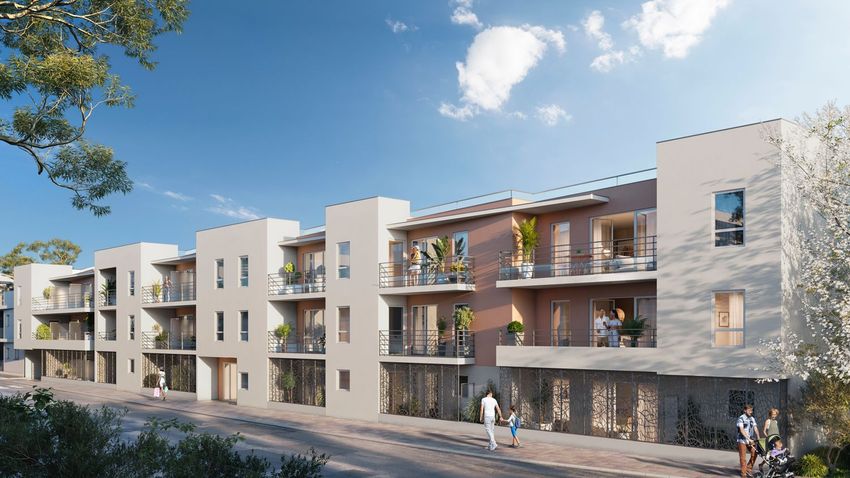 Image Façade à  maison individuelle de Le Cannet