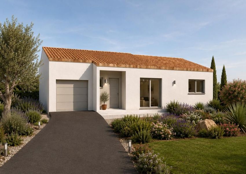 Image Façade à  maison individuelle de Llupia