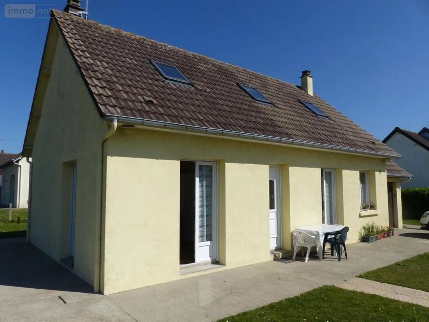 Image Façade à  maison individuelle de Pirou