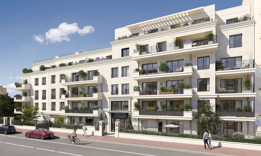 Image Vue à programme neuf de 122 Boulevard de Champigny