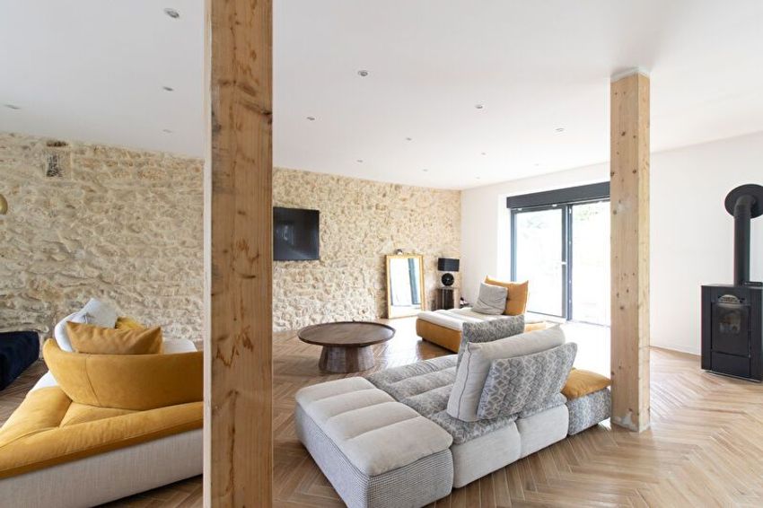 Image Salon à  maison individuelle de Périgueux