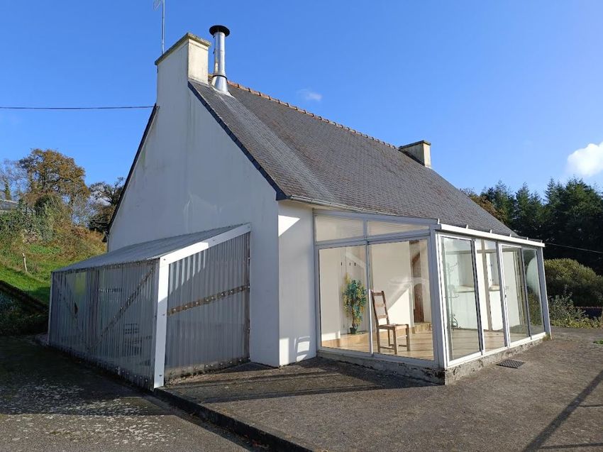 Image Façade à  maison individuelle de Plonévez-du-Faou