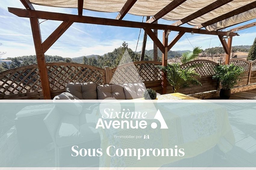 Image Terrasse à  maison individuelle de Peypin