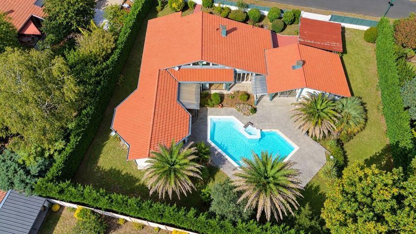 Image Piscine à  propriété agricole de Bénesse-Maremne