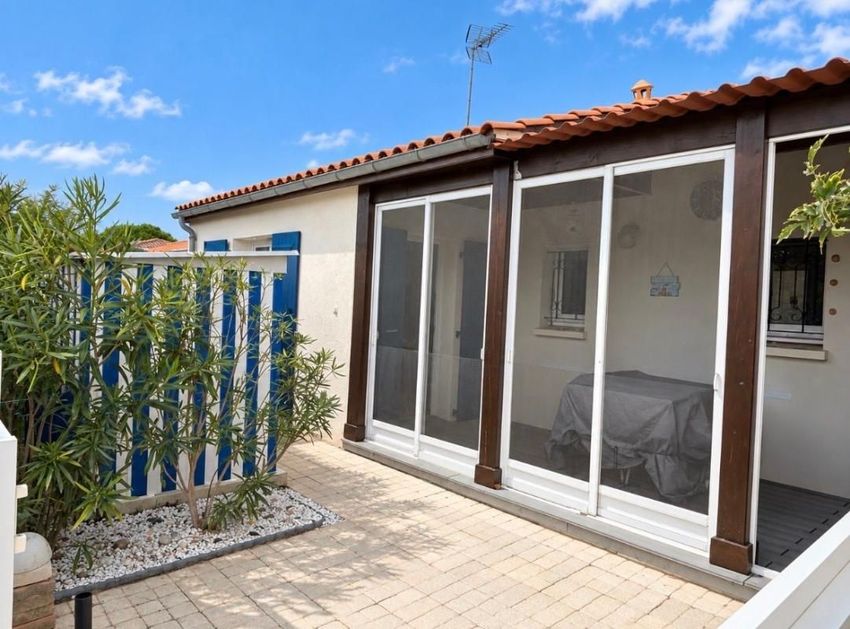 Image Façade à  maison individuelle de Le Grand-Village-Plage