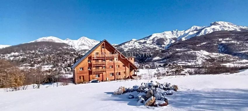 Image Vue à  chalet de montagne de Allos