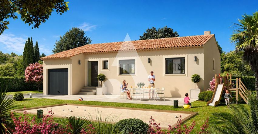 Image Façade à  maison individuelle de Malemort-du-Comtat