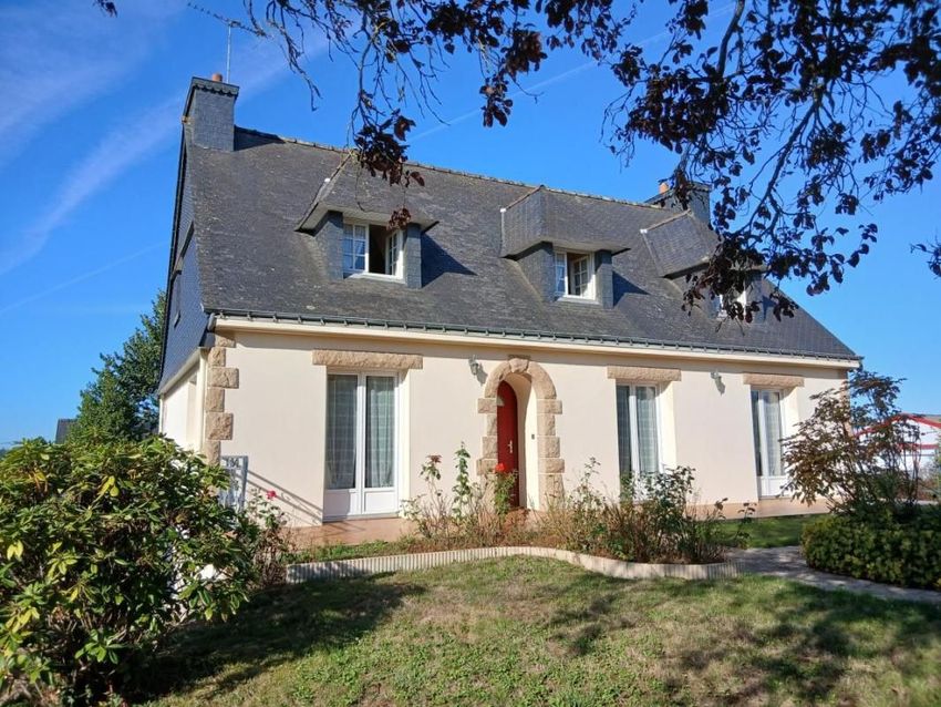 Image Façade à  maison individuelle de Séglien