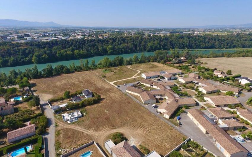 Image Vue à terrain de Romans-sur-Isère