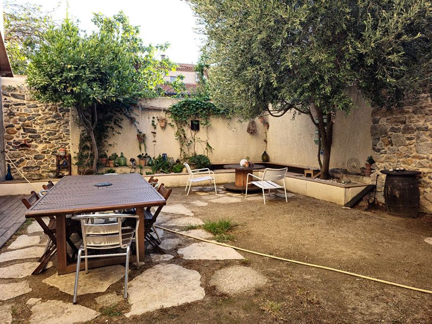 Image Jardin à  maison mitoyenne de La Palme