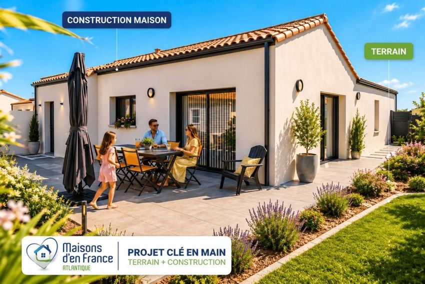 Image Façade à  maison individuelle de Échillais