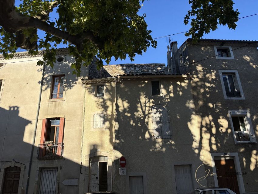 Image Façade à  maison individuelle de Ganges