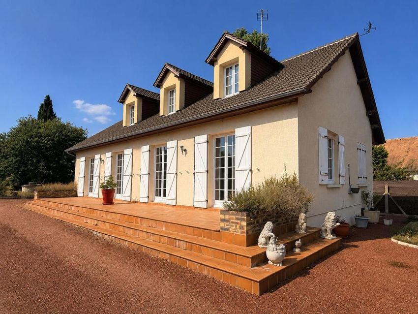 Image Façade à  maison individuelle de Blèves