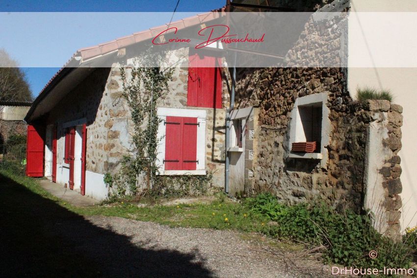 Image Façade à  maison jumelée de Chéronnac