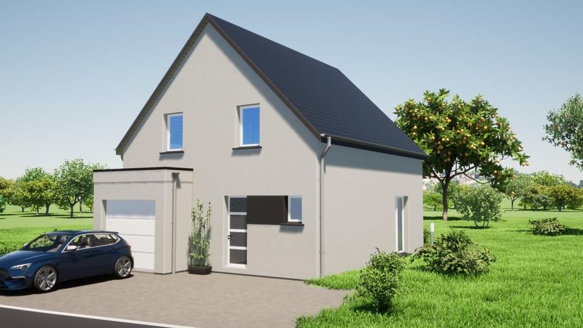 Image Façade à  maison individuelle de Urschenheim