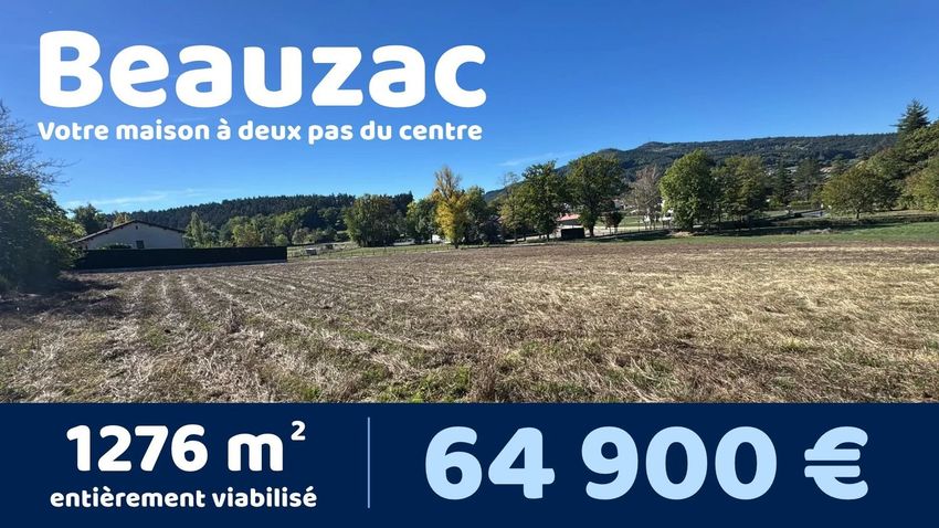 Image Vue à terrain de Beauzac