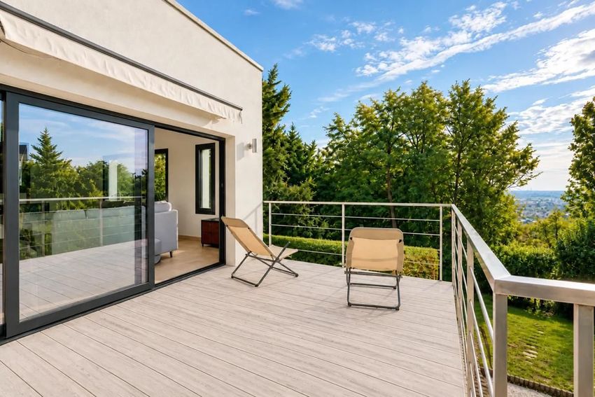 Image Terrasse à  maison individuelle de Villennes-sur-Seine