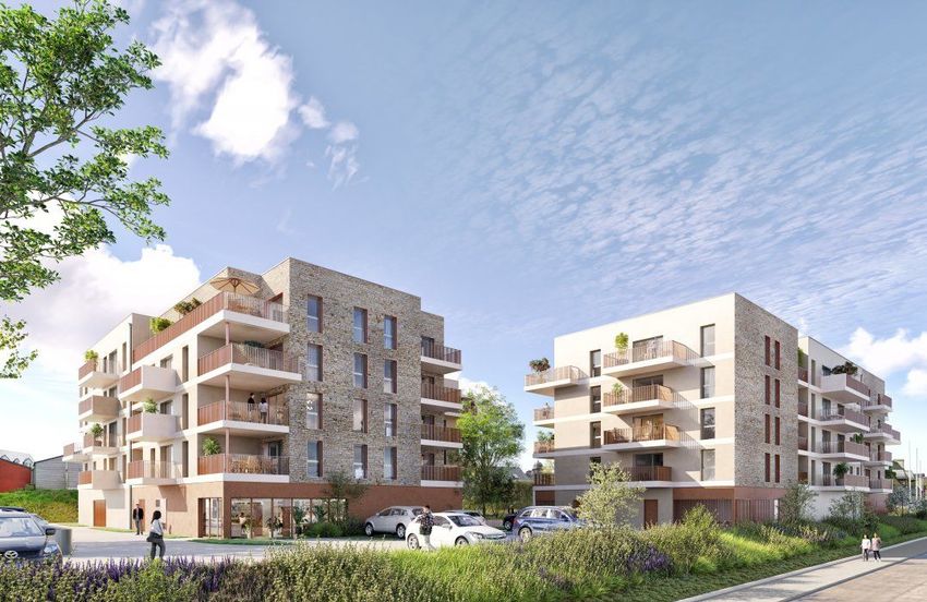 Image Façade à programme neuf de Sans numéro Boulevard Pierre Mendès france