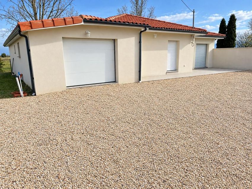 Image Façade à  maison individuelle de Lamasquère