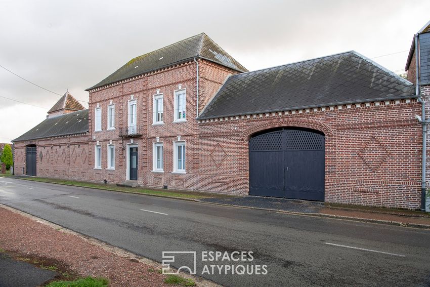 Image Façade à  maison individuelle de Bienvillers-au-Bois