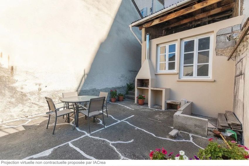 Image Terrasse à  maison individuelle de Thiers