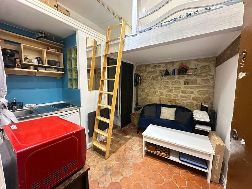 Image Salon à appartement de 24 Rue de la Verrerie