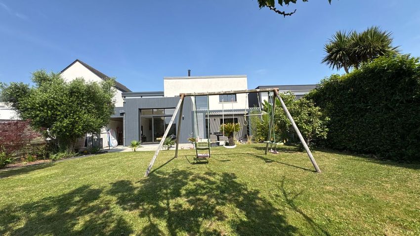Image Façade à  maison individuelle de Bédée