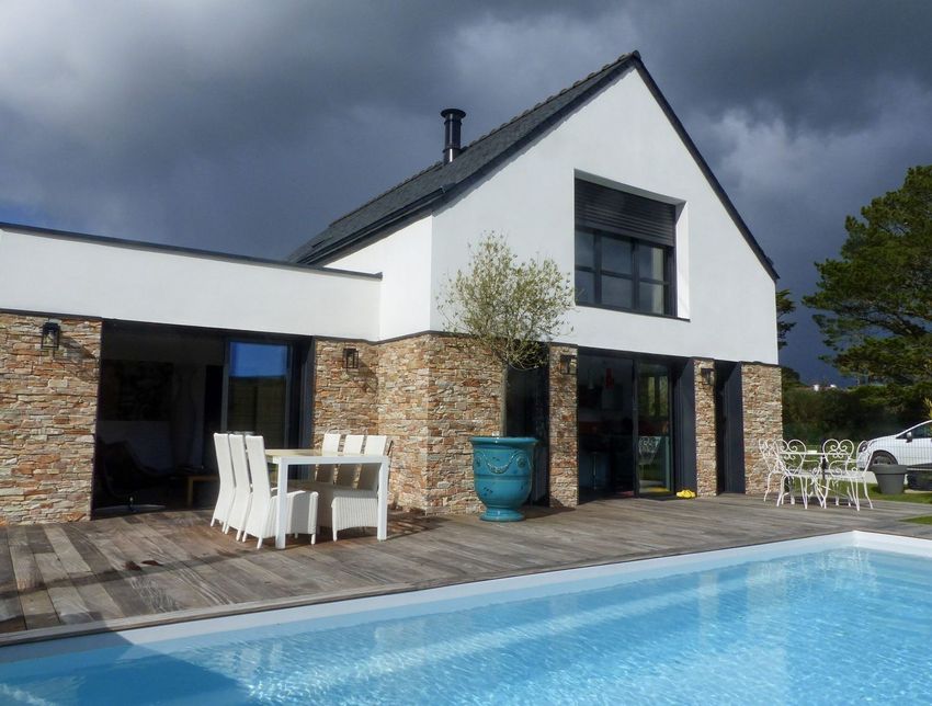 Image Piscine à  maison individuelle de Locmariaquer