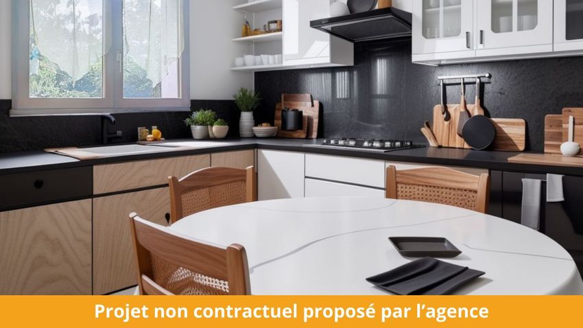 Image Cuisine à  maison individuelle de Évrecy