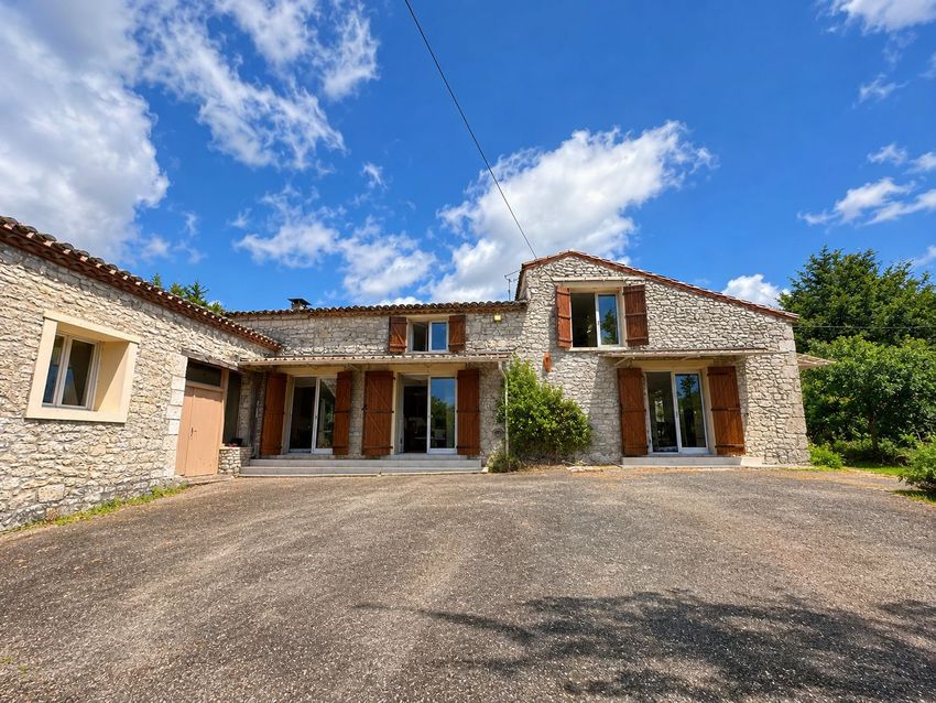Image Façade à  maison individuelle de Montaigu-de-Quercy